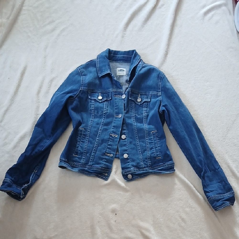 GUC Old Navy Classic Blue Denim Jacket Size Small - Picture 2 of 5